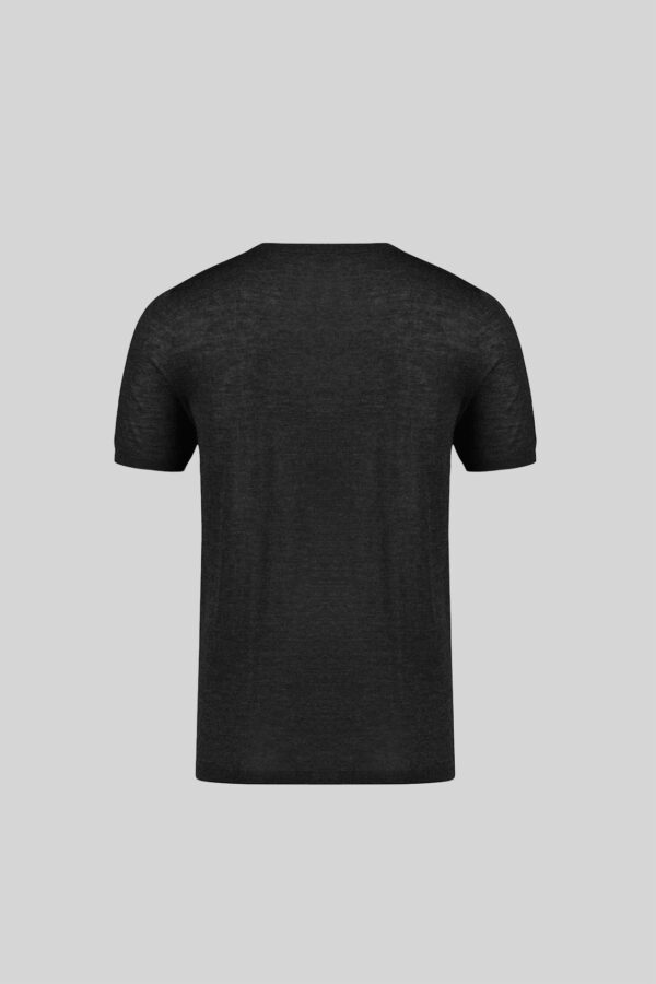 Cashmere Tee - Charcoal