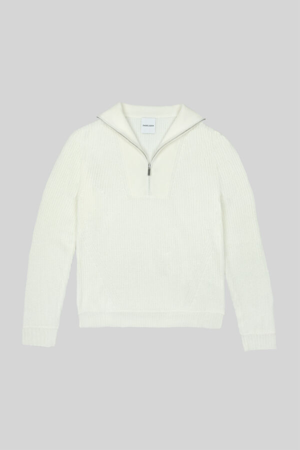Catskill Half-Zip Sweater – Cream